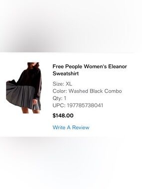 Free People Women’s Eleanor Sweatshirt
